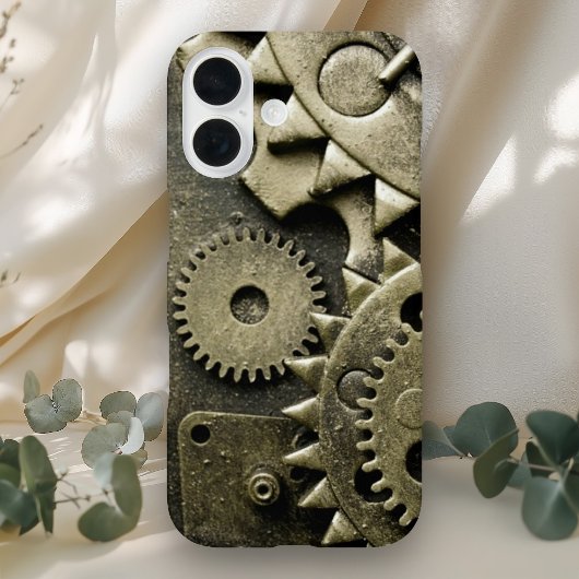 Coques Case-Mate iPhone Engrenages Mécaniques Antiques Virils