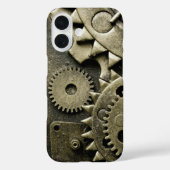 Coques Case-Mate iPhone Engrenages Mécaniques Antiques Virils (Verso)