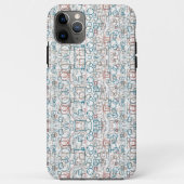 Coques Case-Mate iPhone Énigme - cercles, rectangles et carrés (Dos)