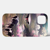 Coques Case-Mate iPhone Enlèvement de vaches UFO (Verso (horizontal))