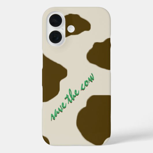 COQUES Case-Mate iPhone ENREGISTRER LA VACHE (Verso)