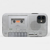 Coques Case-Mate iPhone Enregistreur de casquette vintage (Dos (Horizontal))