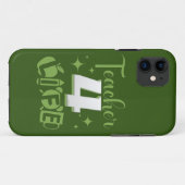 Coques Case-Mate iPhone ENSEIGNANT 4 VIE #vie d'enseignant (Dos (Horizontal))