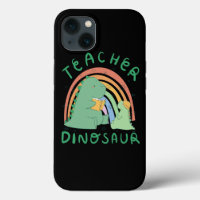 Enseignant Dinosaur Positif Arc-en-ciel Mouri Mous