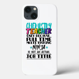 Case-Mate iPhone Case Enseignant en chimie seulement parce qu'à temps pl
