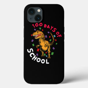 Case-Mate iPhone Case Enseignant Étudiant 100ème Jour Dinosaure 100 Jour