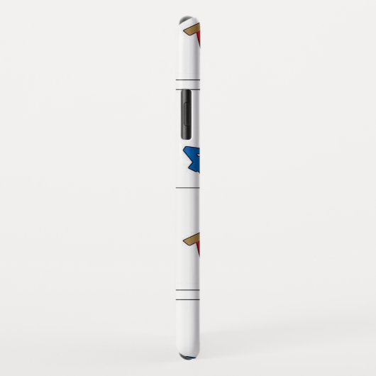 Coques Case-Mate iPhone Enseignants Conception de l'école Téléphone Case (Dos/Droite)