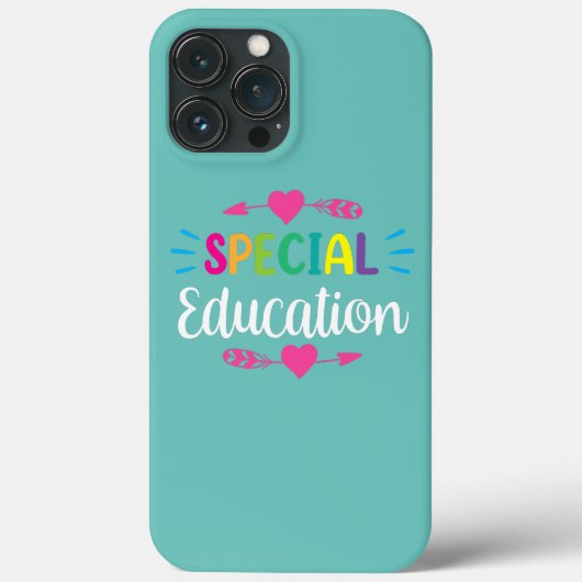 Coques Case-Mate iPhone Enseignants de l'éducation spéciale Sensibilisatio (Verso)