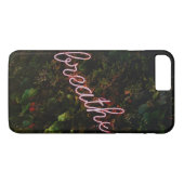 Coques Case-Mate iPhone Enseigne Néon Nature Respirez (Dos (Horizontal))