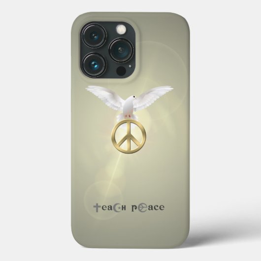 Coques Case-Mate iPhone Enseigner la paix | (Verso)