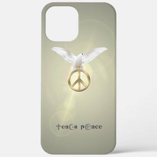Coques Case-Mate iPhone Enseigner la paix | (Verso)