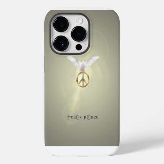 Coques Case-Mate iPhone Enseigner la paix | (Verso)