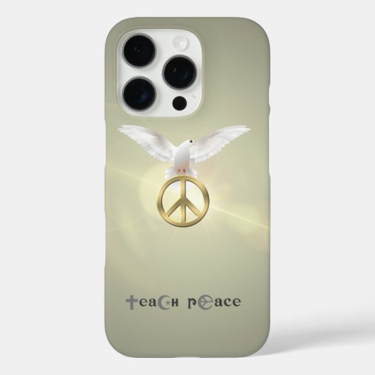 Coques Case-Mate iPhone Enseigner la paix | (Verso)
