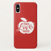 Coques Case-Mate iPhone Enseignez l'amour inspirent (Dos)