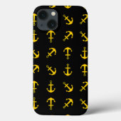 Coques Case-Mate iPhone Ensemble d'Ancres en bateau doré (Verso)