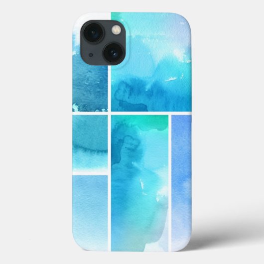 Coques Case-Mate iPhone Ensemble d'aquarelle abstraite peinte à la main 2 (Verso)