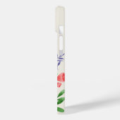 Coques Case-Mate iPhone Ensemble de fleurs peintes en aquarelle (Verso / Gauche)