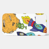 Coques Case-Mate iPhone Ensemble d'illustrations de dessins animés sur l'e (Verso (horizontal))