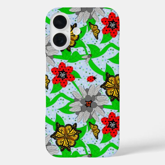 Coques Case-Mate iPhone Entomologistes Bouquet Lancer la couverture (Verso)