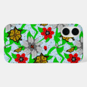 Coques Case-Mate iPhone Entomologistes Bouquet Lancer la couverture (Verso (horizontal))