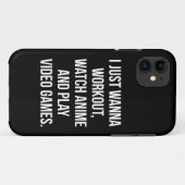 Coques Case-Mate iPhone Entraînement, Regarder l'Anime, Jouer Jeux Vidéo - (Dos (Horizontal))