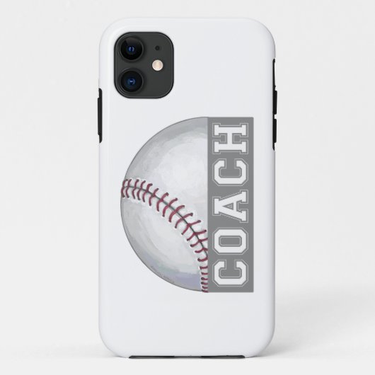 Coques Case-Mate iPhone Entraîneur de baseball (Dos)
