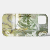 Coques Case-Mate iPhone Entrée de papillon vert avec porte en fer (Verso (horizontal))