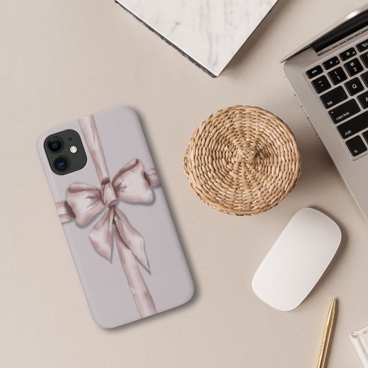 Coques Case-Mate iPhone Enveloppé dans un arc rose