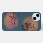 Coques Case-Mate iPhone Enveloppe de téléphone avec papillons (Verso (horizontal))