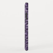 Coques Case-Mate iPhone enveloppement de bulle violette (Dos/Droite)