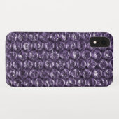 Coques Case-Mate iPhone enveloppement de bulle violette (Dos (Horizontal))