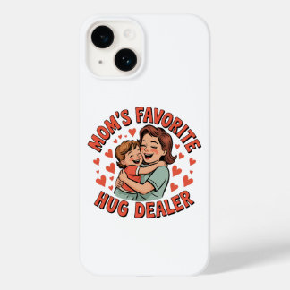 Coque Pour iPhone 14 Envelopper votre téléphone dans l'amour - Un câlin