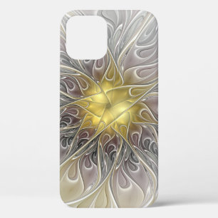 Case-Mate iPhone Case Épanouissement avec fleur fractale abstraite moder