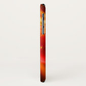 COQUES Case-Mate iPhone ÉPAULES FRACTALES ORANGE JAUNE ABSTRAITES (Dos/Gauche)