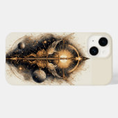 Coques Case-Mate iPhone Épée céleste avec ailes d'ange (Verso (horizontal))