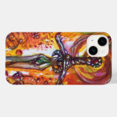 Coques Case-Mate iPhone ÉPÉE DURENDALE Imaginaire rouge jaune (Verso (horizontal))