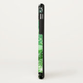 Coques Case-Mate iPhone Épersion dorée en pierre de taille verte (Dos/Gauche)