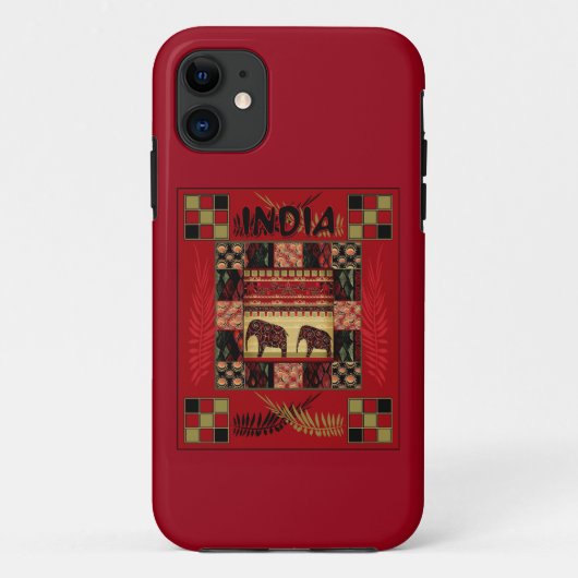 Coques Case-Mate iPhone Ephapes ethniques disparates en Inde (Dos)