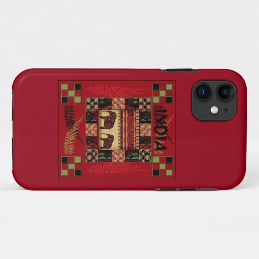 Coques Case-Mate iPhone Ephapes ethniques disparates en Inde (Dos (Horizontal))