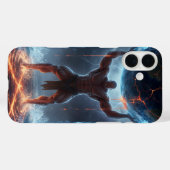 Coques Case-Mate iPhone Epic Atlas Holding Planet (Verso (horizontal))