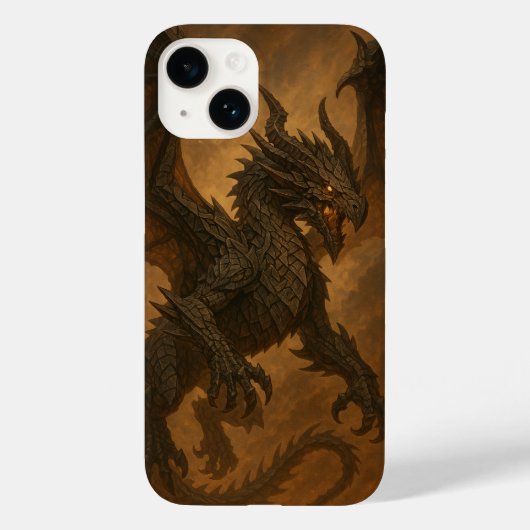 Coques Case-Mate iPhone Epic Dragon Imaginaire Téléphone Case - Conception (Verso)