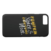 Coques Case-Mate iPhone Épice citrouille Et Tout Beau Imprimer Essentiel (Dos (Horizontal))