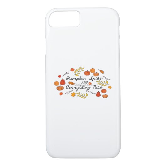 Coques Case-Mate iPhone Épice citrouille Et Tout Nice - Feuilles D'Automne (Dos)