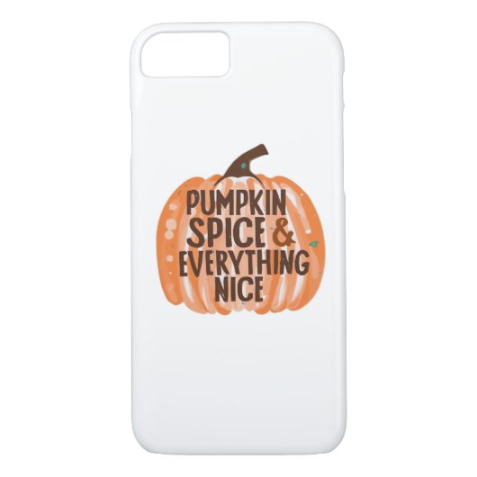 Coques Case-Mate iPhone Épice citrouille & Tout Nice Drôle Slogan & Quo (Dos)