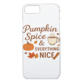 Coques Case-Mate iPhone Épices citrouilles Et Tout Joli Design Automne (Dos)