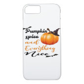 Coques Case-Mate iPhone Épices citrouilles Et Tout Nice Automne Halloween  (Dos)