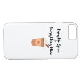 Coques Case-Mate iPhone Épices citrouilles Et Tout Nice Joli Slogan (Dos (Horizontal))