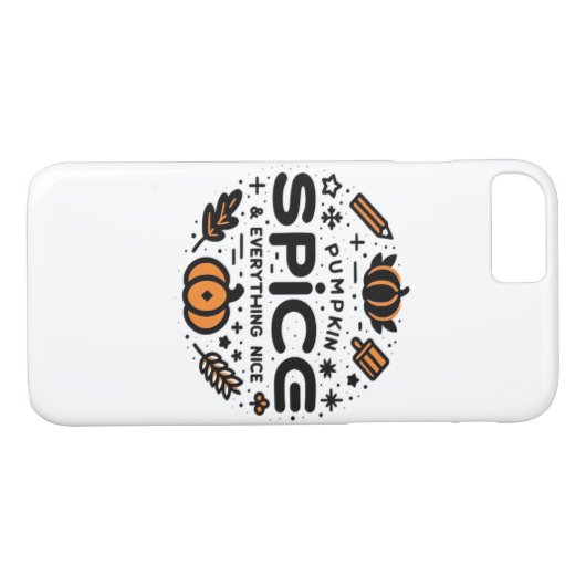 Coques Case-Mate iPhone Épices citrouilles Et Tout Nice Trend Slogan (Dos (Horizontal))