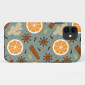 Coques Case-Mate iPhone épices de Noël (Dos (Horizontal))