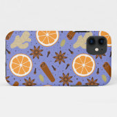 Coques Case-Mate iPhone épices de Noël (Dos (Horizontal))